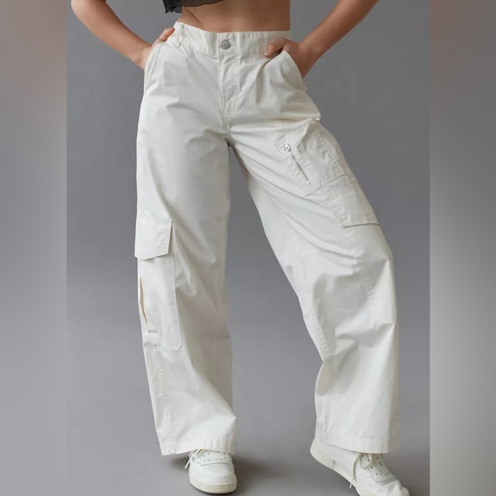 BDG white cargo pants